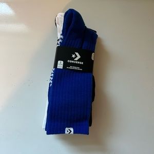 Converse 3 Pack Half Cushion Crew Socks